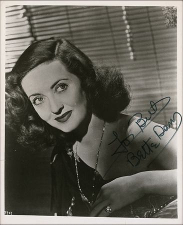 Lot #910 Bette Davis - Image 1
