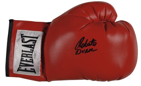 Lot #1138 Roberto Duran Trunks and Glove - Image 1