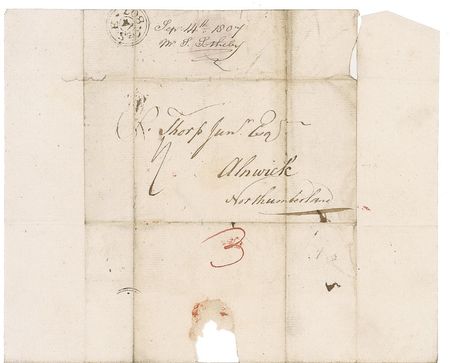 Lot #367 Samuel Sotheby Handwritten Letter Signed - Image 2