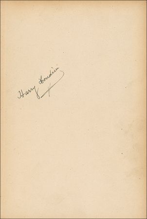 Lot #969 Harry Houdini: Bound volume of German magic magazines likely originating from Houdini’s vast library - Image 1