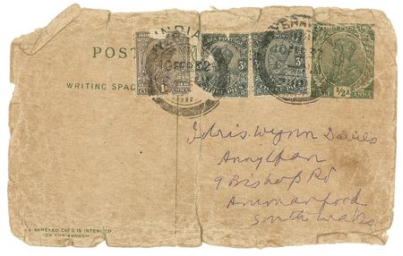 Lot #277 Mohandas Gandhi: A rare example as Gandhi replies?in English?to a Welshman?s question concerning Christianity - Image 2