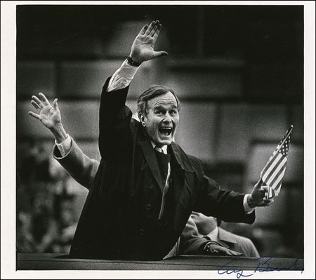 Lot #16 George Bush: Spirited George Bush photo