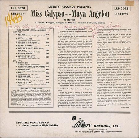Lot #539 Maya Angelou - Image 1