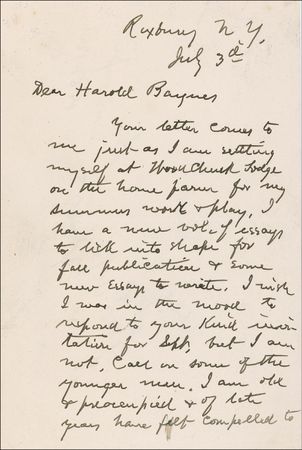 Lot #226 John Burroughs - Image 1