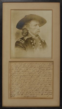 Lot #406 Elizabeth B. Custer: Custer’s wife provides historical details for one of his most famous Brady portraits - Image 2