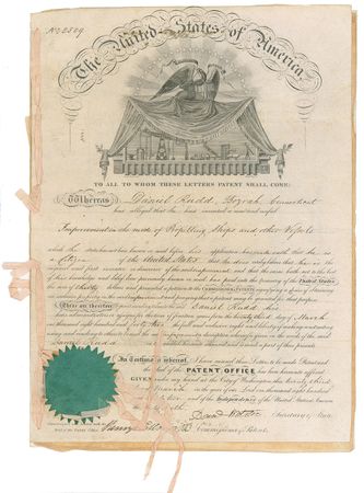 Lot #391 Daniel Webster Signed Document - Image 1