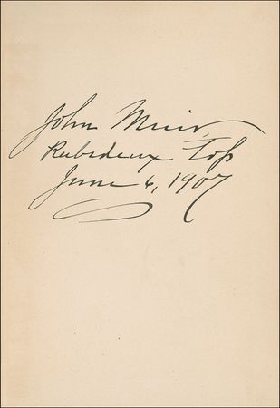 Lot #334 John Muir Book - Image 1