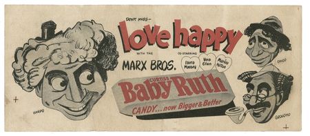 Lot #1016 Marilyn Monroe: An orphan herself, Marilyn makes a live appearance for the Marx Brothers film ‘Love Happy,’ with several Illinois youngsters - Image 2