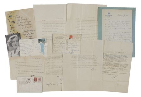 Lot #873 Humphrey Bogart: Lauren Bacall Letters - Image 1