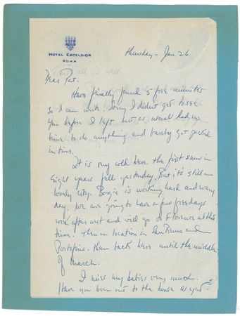 Lot #873 Humphrey Bogart: Lauren Bacall Letters - Image 3
