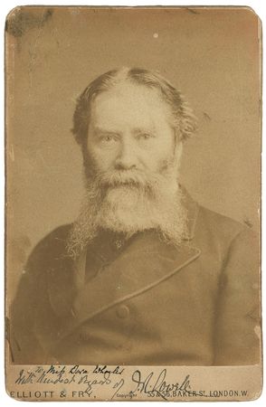 Lot #594 James Russell Lowell Signed Photograph - Image 1
