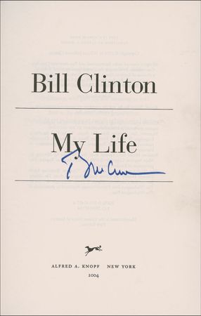 Lot #52 Bill Clinton Book - Image 1