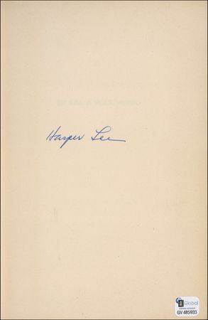 Lot #564 Harper Lee Book - Image 1