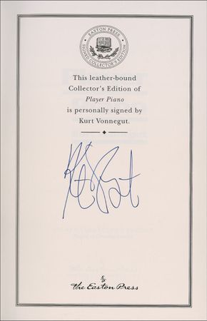 Lot #607 Kurt Vonnegut Book - Image 1