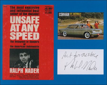 Lot #306 Ralph Nader - Image 2