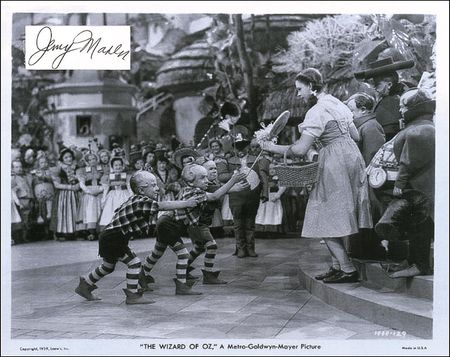 Lot #1055 Wizard Of Oz: Harry Monty and Jerry Maren - Image 1