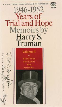 Lot #162 Harry S. Truman Typed Letter Signed - Image 2
