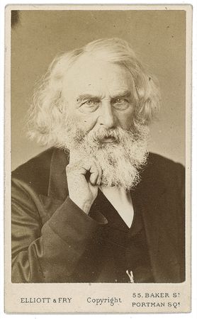 Lot #567 Henry Wadsworth Longfellow Signed Photograph - Image 2