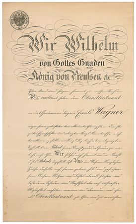 Lot #366 Wilhelm II - Image 1