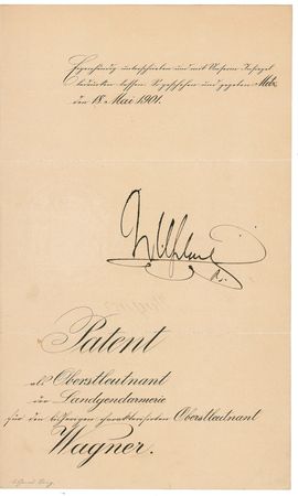 Lot #366 Wilhelm II - Image 3