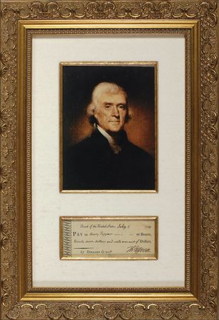 Lot #3 Thomas Jefferson: Jefferson, as secretary of state, pays his favorite brewery owner for a six-month supply - Image 2