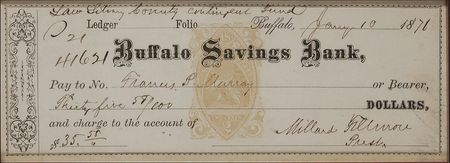 Lot #11 Millard Fillmore: Seldom-seen Fillmore