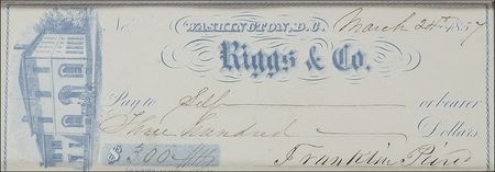 Lot #12 Franklin Pierce: One of only two Franklin