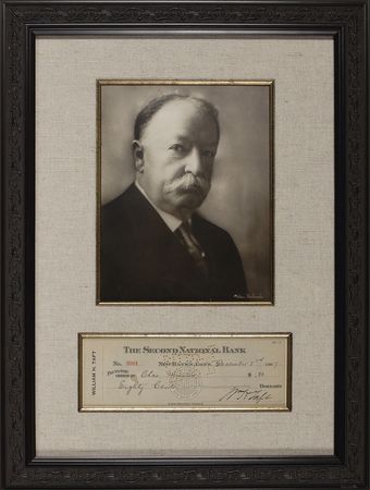 Lot #24 William H. Taft: A former president and future chief justice sends a small payment - Image 2