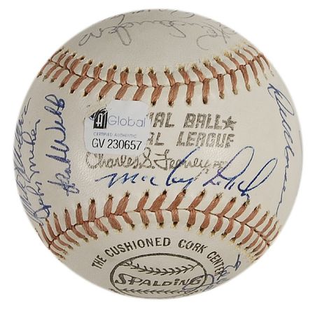 Lot #1250 NY Mets Baseball - Image 2