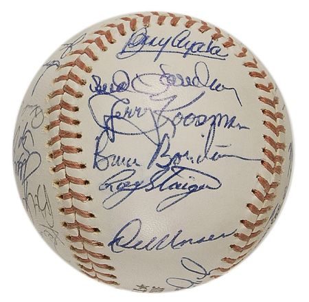 Lot #1250 NY Mets Baseball - Image 3