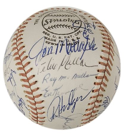 Lot #1250 NY Mets Baseball - Image 5