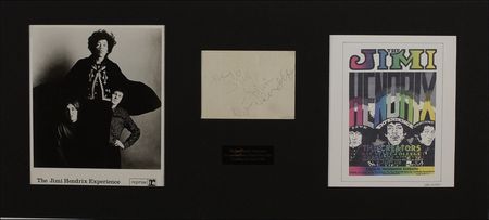 Lot #760 Jimi Hendrix: Hendrix offers his ?love? to a Sacramento college student in 1968 - Image 2