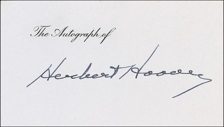 Lot #94 Herbert and Lou Henry Hoover - Image 1