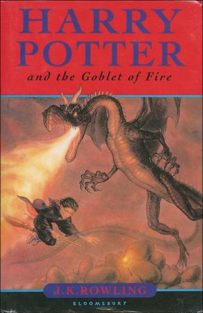 Lot #593 J. K. Rowling: Scarce Goblet of Fire signed first edition - Image 2