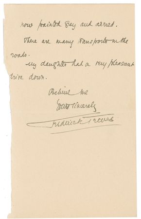 Lot #359 Frederick Treves - Image 2