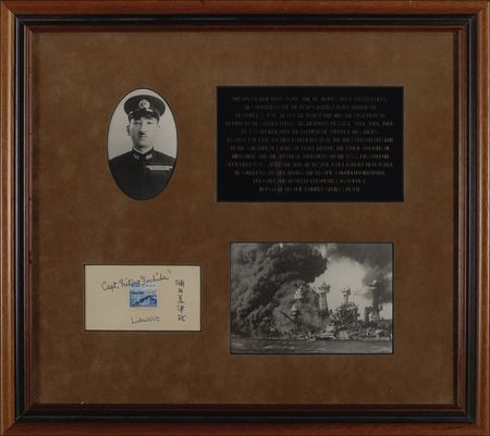 Lot #385 Mitsuo Fuchida Signature - Image 2