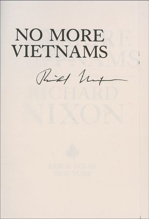 Lot #128 Richard Nixon Book - Image 1