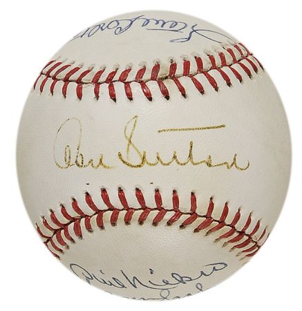 Lot #1091 Baseball: 300 Game Winners Baseball - Image 2