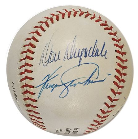 Lot #1092 Baseball: National League Shutout Leaders Baseball - Image 1