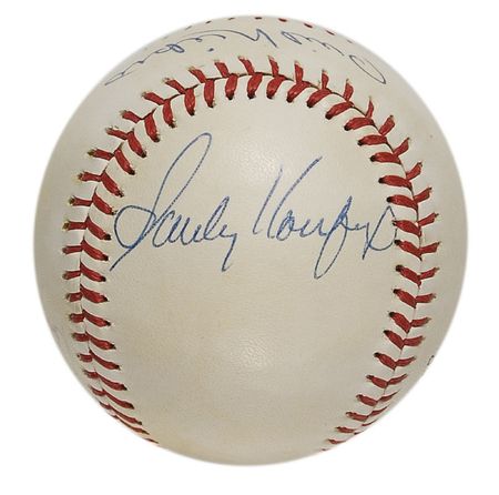Lot #1092 Baseball: National League Shutout Leaders Baseball - Image 2