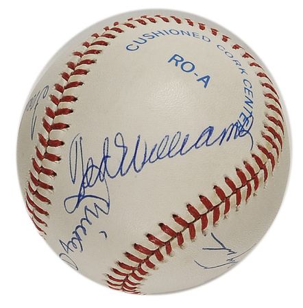 Lot #1094 Baseball: Triple Crown Winners Baseball - Image 2