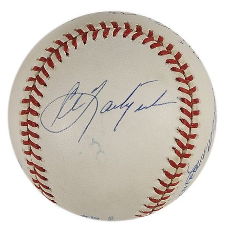 Lot #1094 Baseball: Triple Crown Winners Baseball - Image 4
