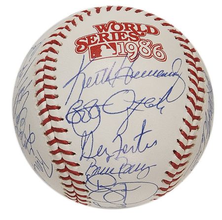 Lot #1251 NY Mets Baseball - Image 1