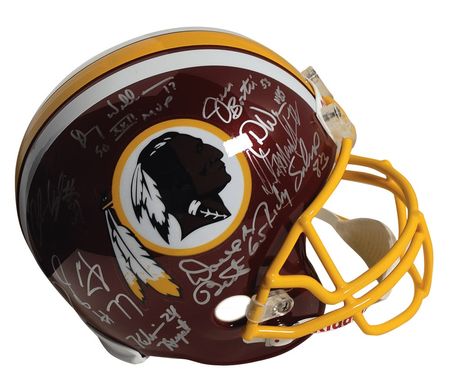 Lot #1317 Washington Redskins Football Helmet - Image 1