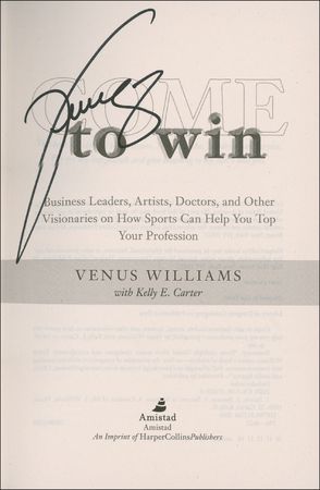 Lot #1330 Venus and Serena Williams Books - Image 1