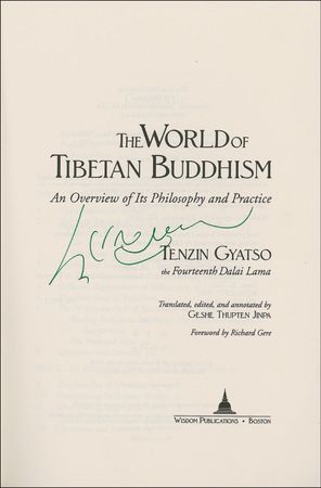 Lot #218 Dalai Lama Book - Image 1