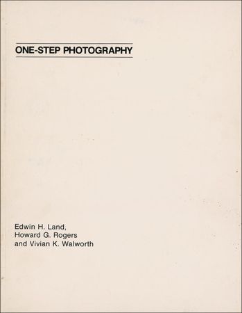 Lot #289 Edwin Land: Rare signed photography book by the Polaroid inventor - Image 2