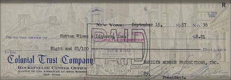 Lot #981 Marilyn Monroe: Marilyn buys some spirits shortly after a personal tragedy - Image 2