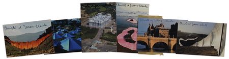 Lot #515 Christo: A rare Christo check and swatch of fabric from the Pont Neuf project - Image 2