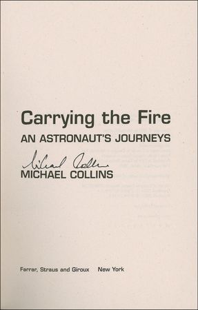 Lot #452 Michael Collins Book - Image 1